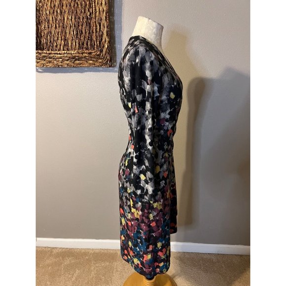 BCBGMaxAzria Sondra Dress S Small Wrap Stretch Career Church Washable - Picture 6 of 9